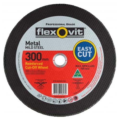 Flexovit Cut Off Wheel High Speed 302 x 3.4 x 20mm - Pack of 10