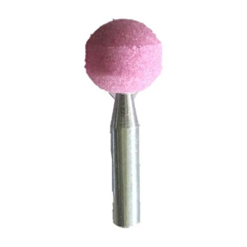 Norton Mounted Point Al Oxide Sphere Medium A Shape Pink 25 x 6.35mm 66253183101 - Pack of 5