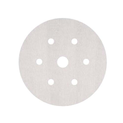 Norton Speed-Grip Disc No-Fil White Al Oxide 6+1 Hole 150 mm 40 Grit Pack of 50