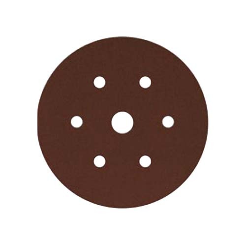 Norton Speed-Grip Disc Adalox Brown Al Oxide 6+1 Hole 150mm 60 Grit Pack of 50
