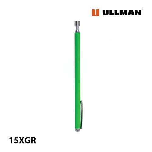 Ullman 15XGR Pocket Style Magnetic Pick-Up Tool Green