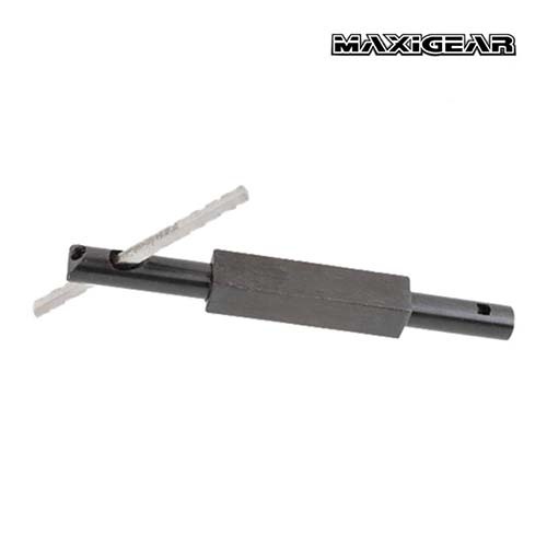 Maxigear 3/8x4-1/2" Double End Boring Bar w/Holder 45/90° 1/8" Sq Bit