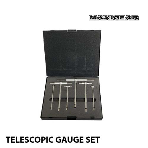 Maxigear Telescopic Gauge 8mm - 150mm, 6 Pieces