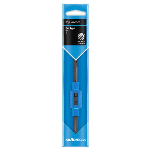 Sutton M9080110 #1 Adjustable Tap Wrenches Bar Type - Suits M1 to M10