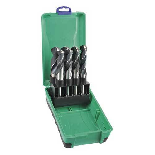 Bordo 2651-S2 1/2" Reduced Shank Drill Set HSS 9/16 - 1", 8pieces