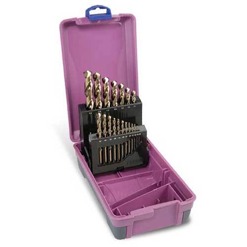Bordo 2011-M5 Jobber Drill Set HSS Cobalt 1 - 13mm 2 Tier, 19pieces