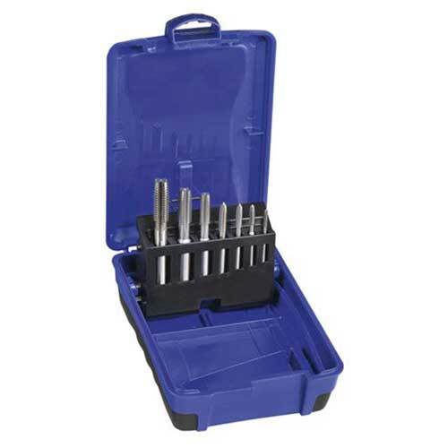 Bordo 3028-S1 BSW Intermediate Tap Set 1/8 - 1/2" HSS, 7pieces