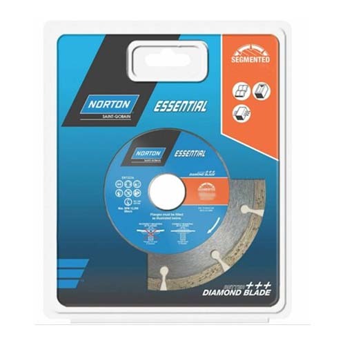 Norton Diamond Blade Essential Segmented 105 x 2.0 x 10 x 20/16mm