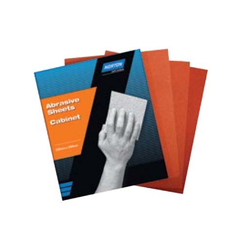 Norton Sanding Sheet No-Fil Adalox 230 x 280 mm 80 Grit Pack of 50