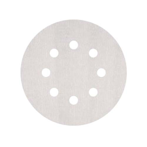Norton NoFil Sand Paper Disc White 8 Hole 200 mm 40 Grit Pack of 50