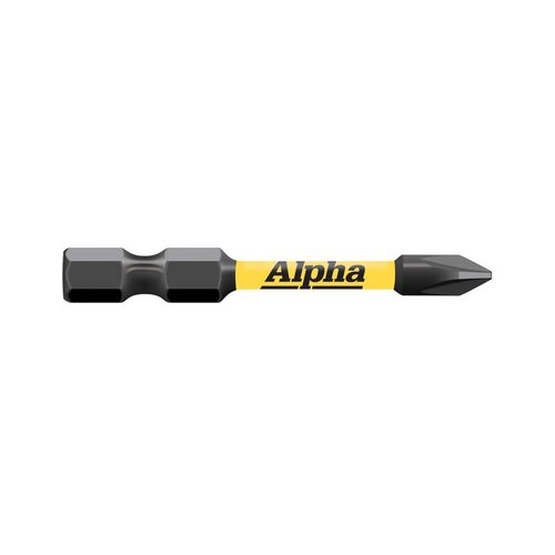 Alpha PH1 x 50mm Thundermax Impact Power Bit - Wrapped Pack of 5
