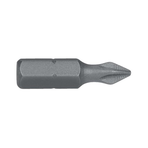 Alpha PH1 x 25mm Phillips Ribbed Insert Bit PH125SR Pack of 10