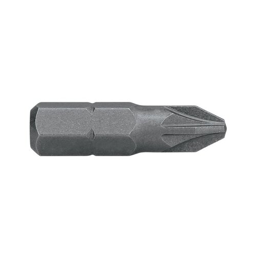 Alpha PZ2 x 25mm Pozidrive Insert Bit PZ225S Pack of 10