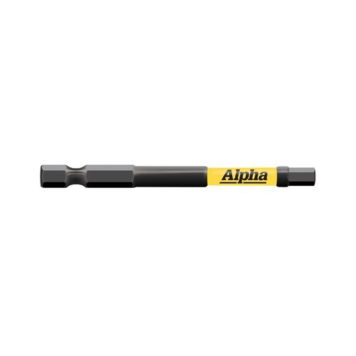 Alpha H5 x 75mm Hex Thundermax Impact Power Bit Wrapped Pack of 5
