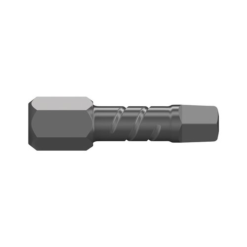 Alpha SQ3 x 25mm Square Thunderzone Impact Insert Bit Carded  2/Pack