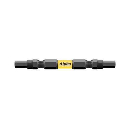 Alpha H5 x 65mm Hex Thundermax Impact Power Bit Double Ended Pack of 5