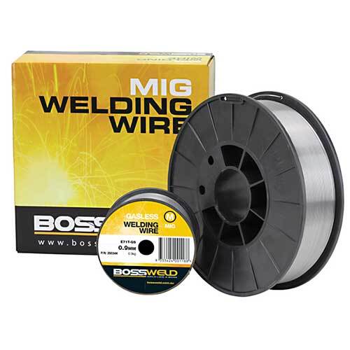 Bossweld Self Shielded MIG Wire Gasless GS MIG x 1.2mm 15kg Spool 200347