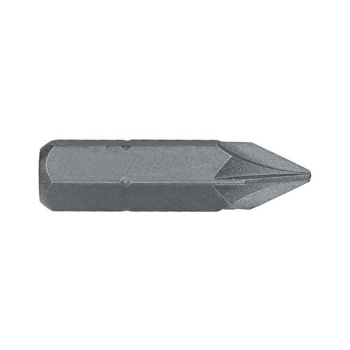 Alpha PZ1 x 32mm Pozidrive Impact Bit 5/16" Drive - Pack of 10