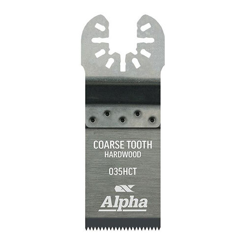 Alpha Hardwood Multi-Tool Blade Coarse Tooth 35mm