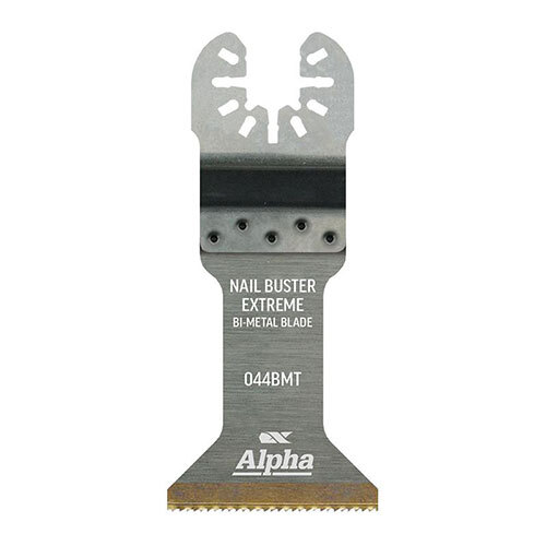 Alpha Nail Buster Extreme 44mm - Bi-Metal Multi-Tool Blade 3/Pack