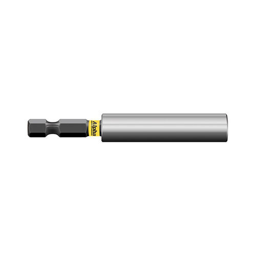 Alpha 1/4" x 75mm Thundermax Impact Magnetic Bit Holder Wrapped- Pack of 5