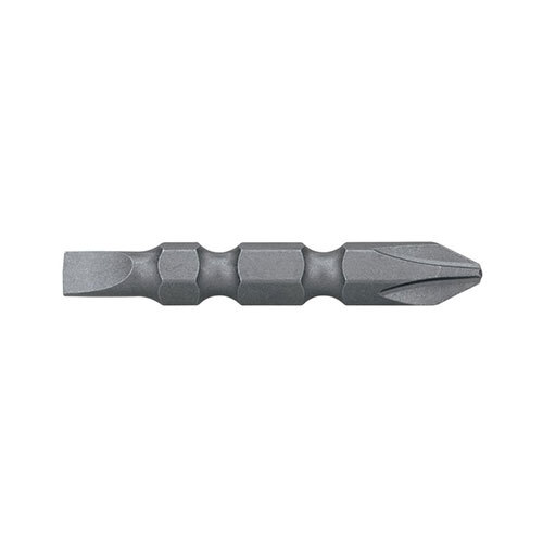 Alpha PH2/SL5 x 45mm Phillips/Slotted Double Ended Power Bit Carded
