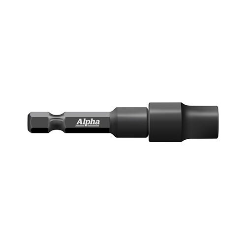 Alpha 1/4" x 65mm Cleanable Impact Magnetic Nutsetter Wrapped Pack of 5