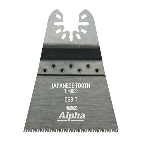 Alpha Japanese Tooth 63mm - Timber Multi-Tool Blade