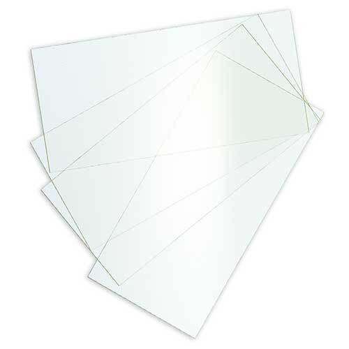 BossSafe Clear Lens 110 x 86 x 1.0mm Polycarbonate