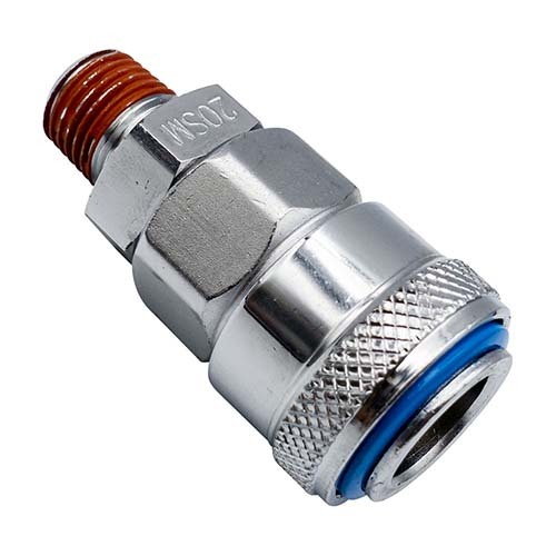 Champion B420MC Airline 1/4" Male Coupling Steel (Nitto) - Box of 3
