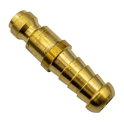 Champion B208 Airline 3/8" Hose Barb Nipple Brass - Box of 3