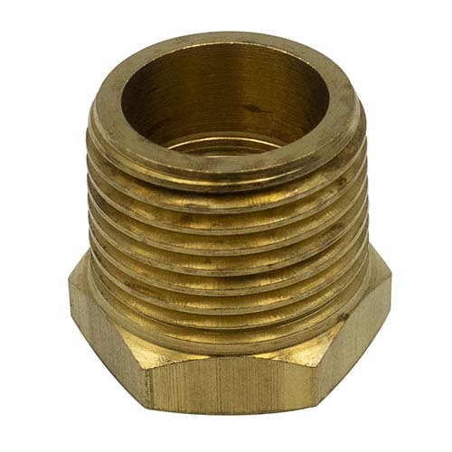 Champion B2403-10 Airline 3/8" Male - 1/4" Female Reducer Brass - 10/Pack