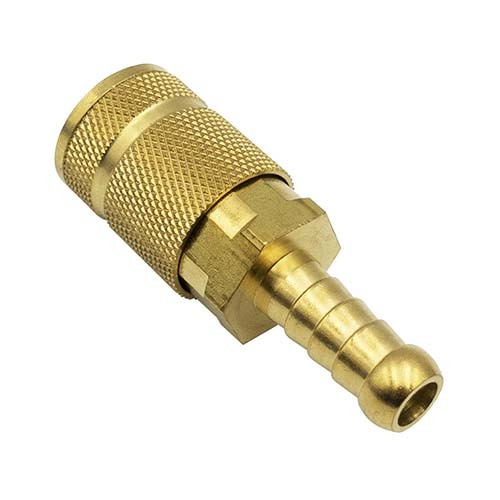 Champion B241 Airline 3/8" Hose Barb Coupling Brass (Ryco) - Box of 3
