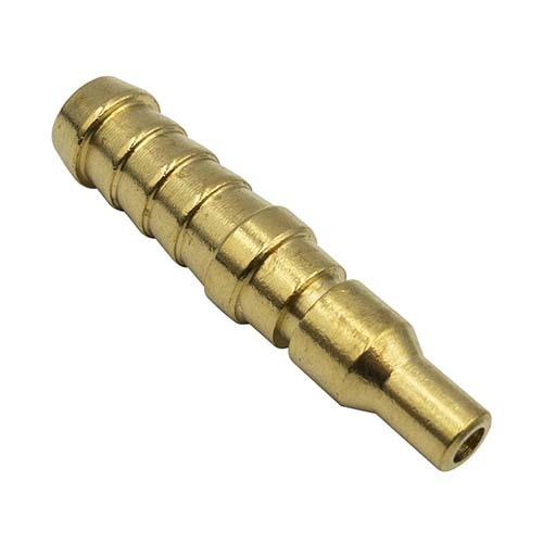 Champion B316B Airline 3/8" Hose Barb Nipple Brass (Jamec) - Box of 3