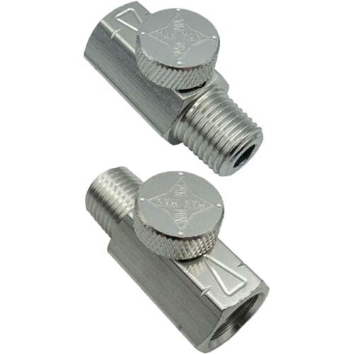 Champion CAR-02 Airline In-Line Air Tap 1/4" Male/Female Steel - Pack of 3