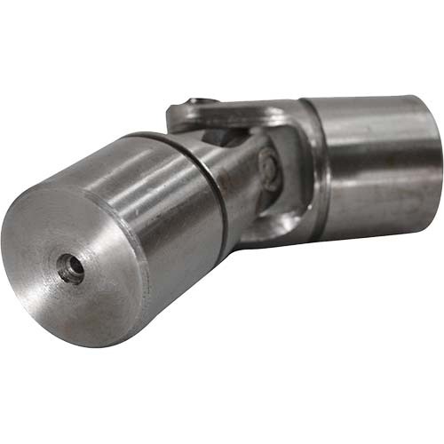 Universal Joint 2 x 0.5" D-Type Pin & Block - Blank Bore D-2