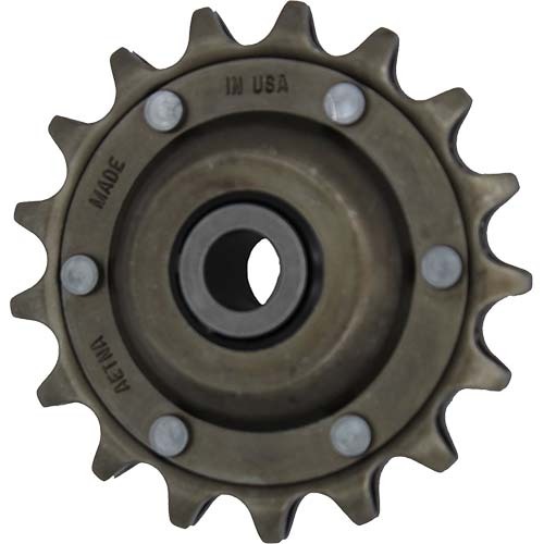 Aetna 5/8" Pitch 17 Tooth x 5/8" ID Single Pitch Idler Sprocket