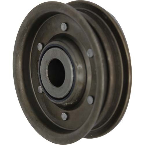 Aetna Idler Pulley Flat Flanged 4-1/4" OD x 5/8" ID x 3/4" Wide