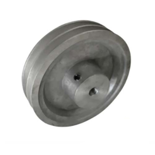2B V Belt Pulley 7" Double Groove B Section 5/8" Bore, 3/16" Keyway - Al