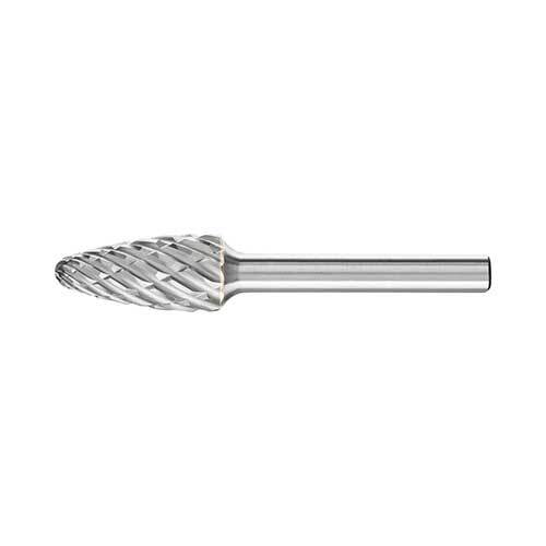 Pferd Burr Tree Radius 1/4" Shank 12.7 x 25.4 x 6.35mm (1/2 x 1") Steel