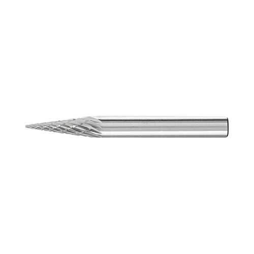 Pferd Burr Pointed Cone 1/4" Shank 6.35 x 19 x 6.35mm (1/4 x 3/4")