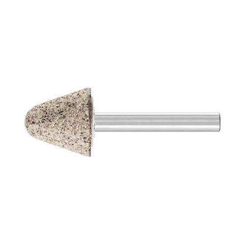 Pferd Mounted Point Tapered Al Oxide Mix Brown 20 x 20mm 30 Grit 32205743 - Pack of 10