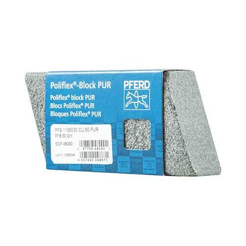 Poliflex Block 115 x 60 x 30mm 60 Grit 41020060 - Pack of 5