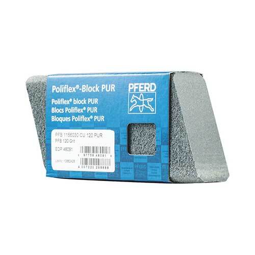 Poliflex Block 115 x 60 x 30mm 120 Grit 41020120 - Pack of 5