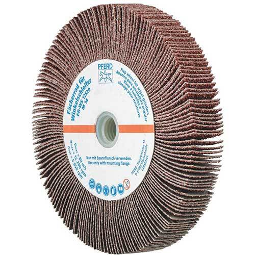 Pferd Unmounted Flap Wheel for Angle Grinder 125mm 40 Grit 44782504 - Pack of 2