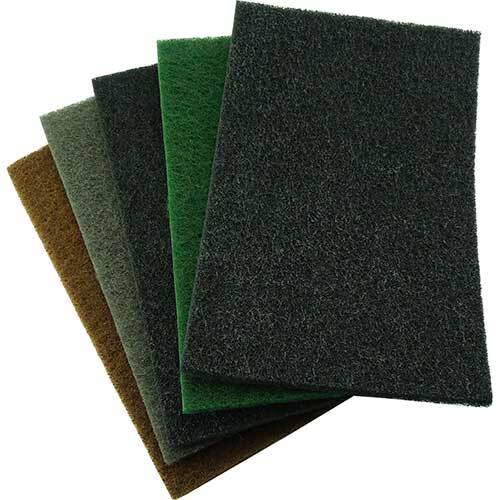 Pferd Polivlies Hand Pad 150 x 232mm Green 47200036 - Pack of 10