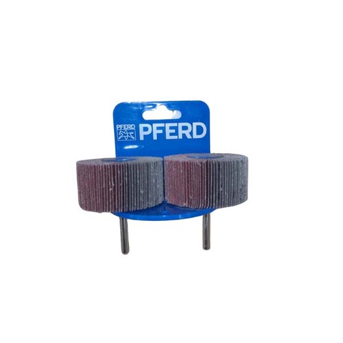 Pferd Al Oxide Mounted Flap Wheel 60 x 30mm 80 Grit 47800138