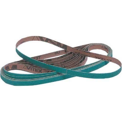 Pferd Linishing Belt Zirconia Alumina 25 x 533mm 100 Grit 75442471 - Pack of 10