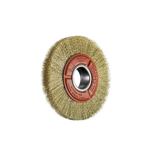 SIT Brass Crimped Wire Wheel 150mm x 27mm MULTI  4153BRS
