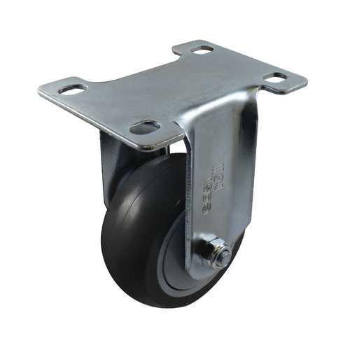 EasyRoll 75mm Urethane Fixed Plate Mount Castor G6 80 kg  G63AZ45K75